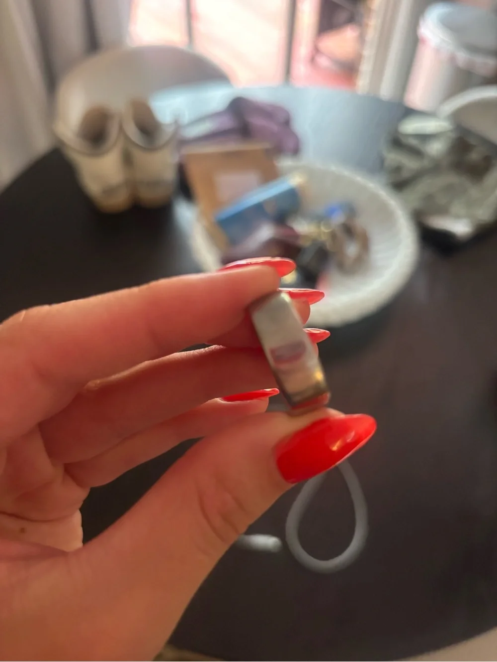 OURA RING GEN 4 SIZE 8 SILVER